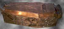Ironing board coffin