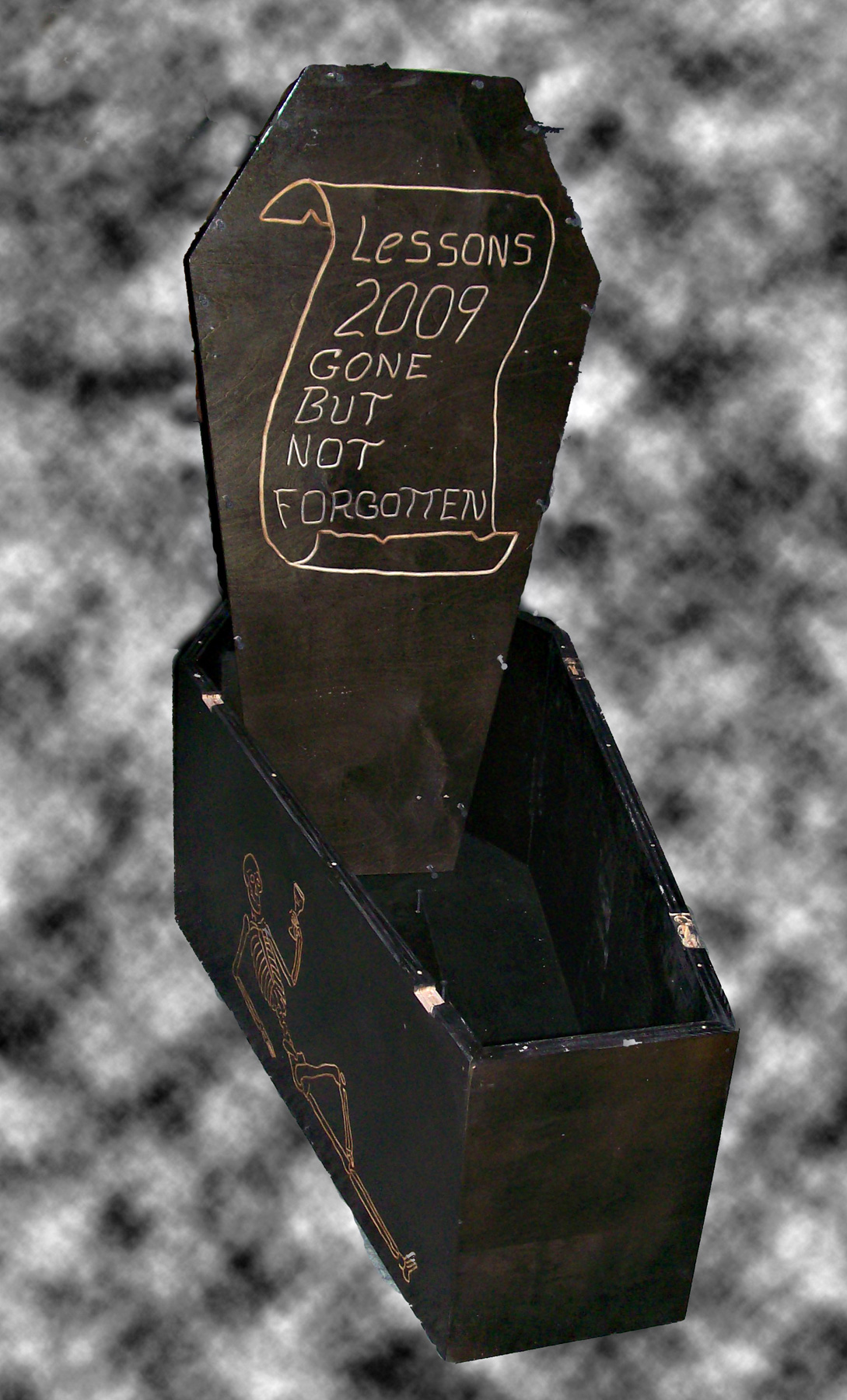 Lessons 2009 End of the Year Coffin