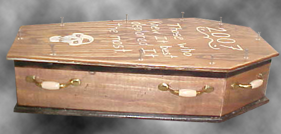 Old Year Coffin 2007