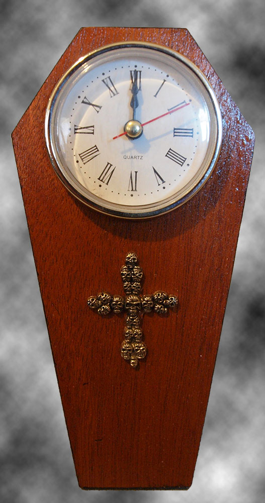 Coffin Desk Clock