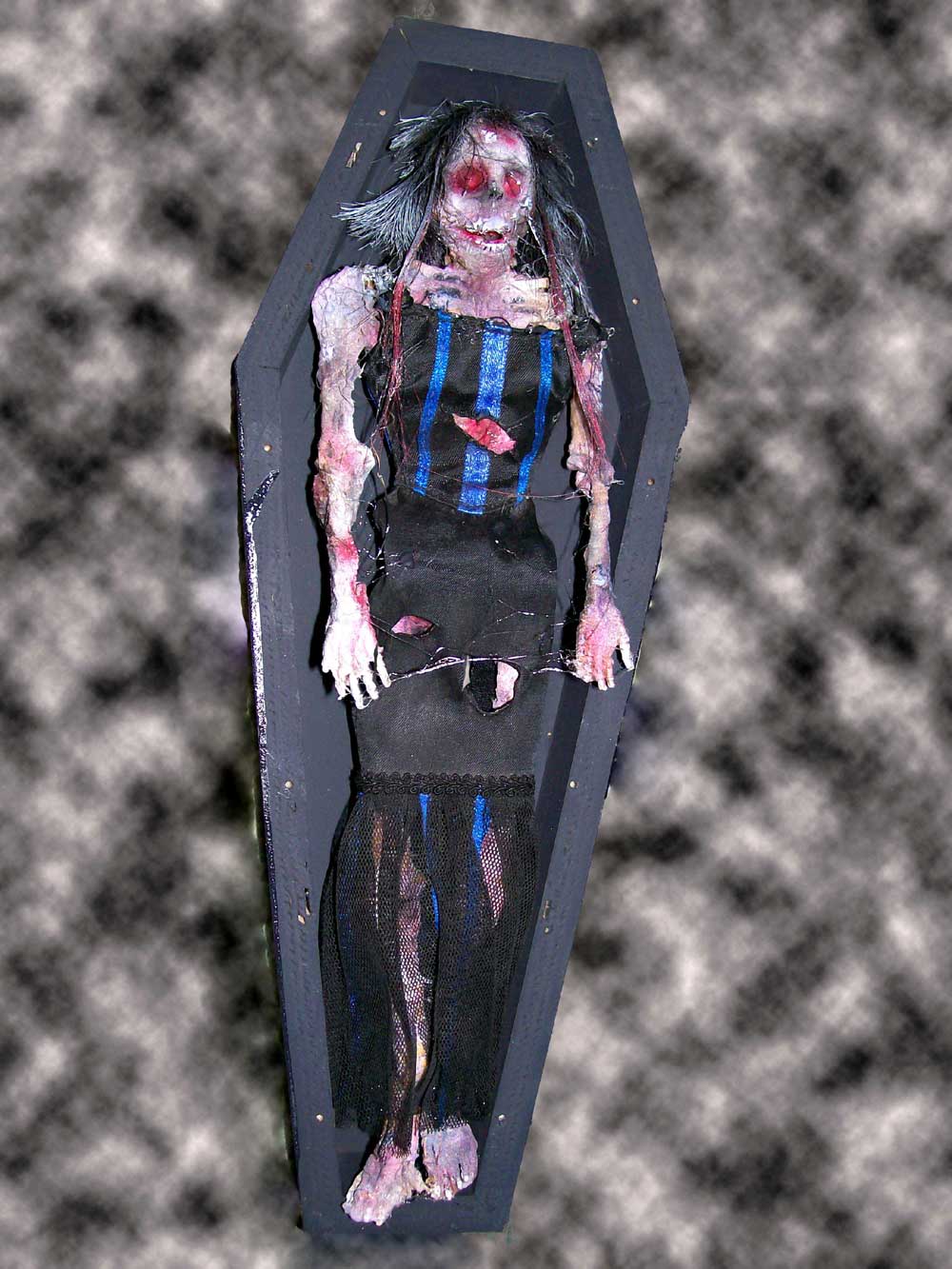 Emo Pixie Corpse with Coffin