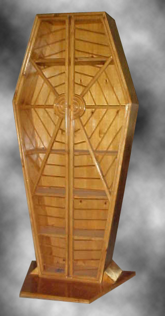 Spider Web Display Coffin