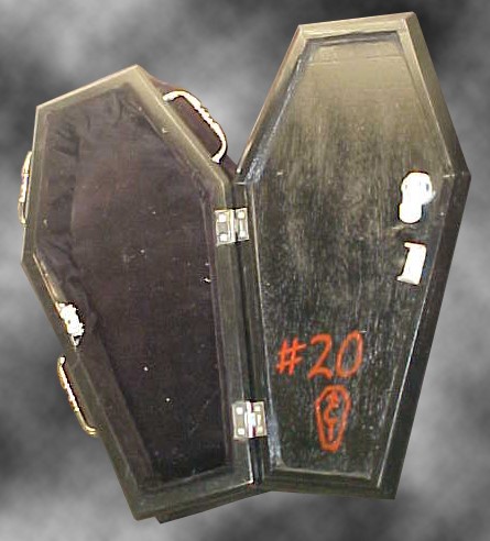Coffin Purse #20 - The Bats Day Purse