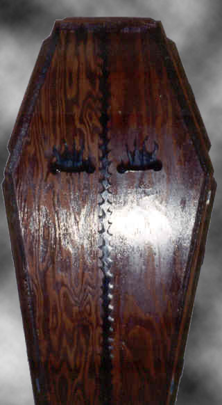 Coffin CD Case - Close Up