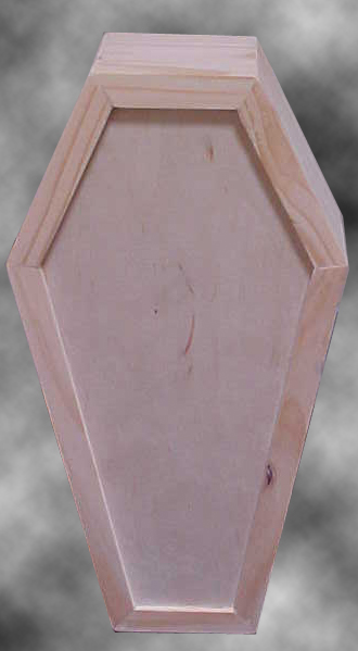 Maple Jewelry Coffin