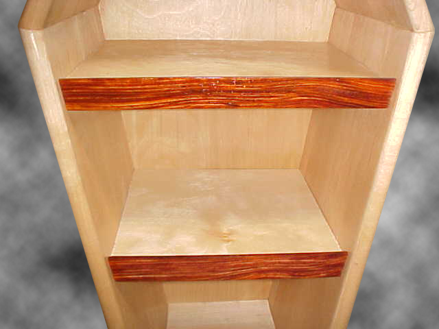 Maple Coffin Shelf