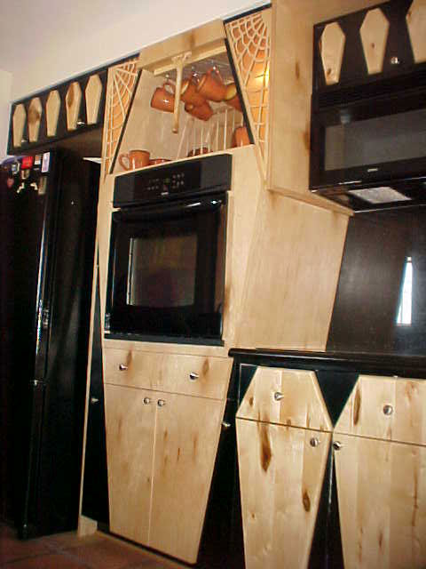 Coffin Oven, Microwave, and Stove