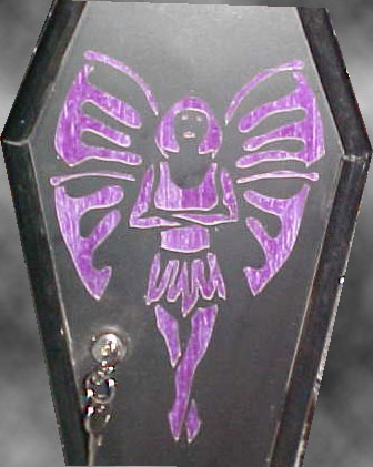 Fairy Coffin Purse - Front Detail