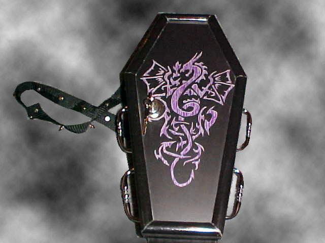 Dragon Coffin Purse - strap