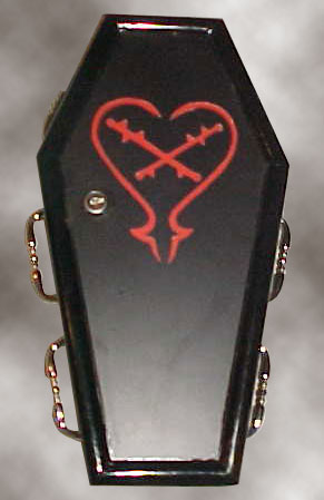 Coffin Purse #16 - The Barbed Heart Purse